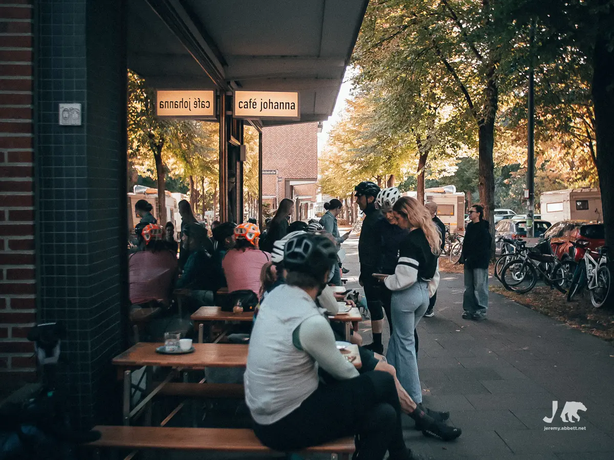 Breakfast at Café Johanna.